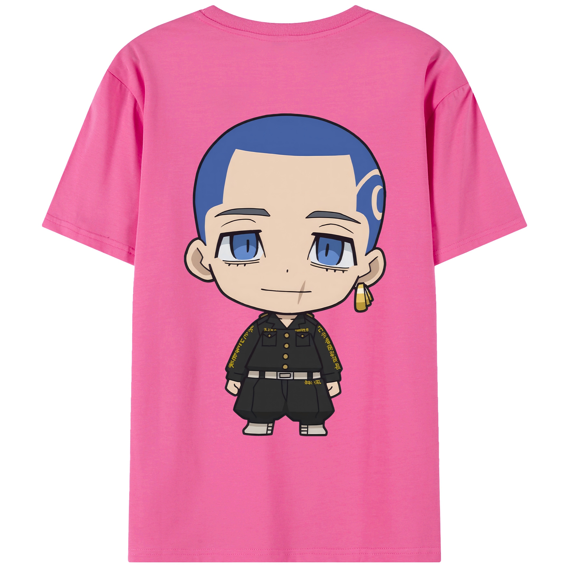 東京リベンジャーズ Tokyo Revengers レディース半袖Tシャツ(バックプリント)